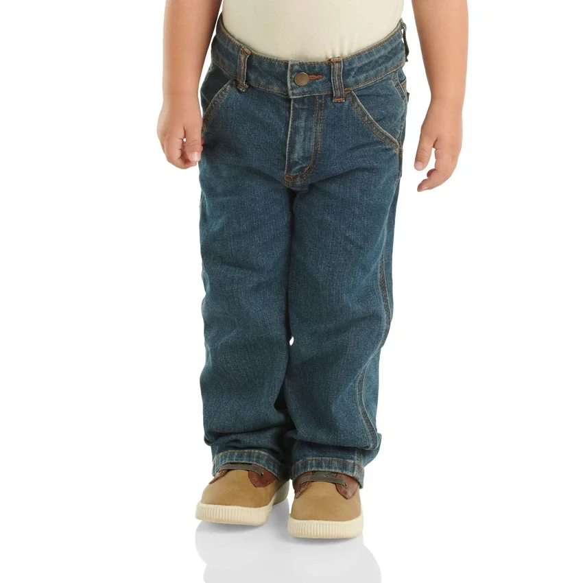 Washed-Denim-Latzhose für Jungen (Baby/Kleinkind)