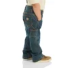Washed-Denim-Latzhose für Jungen (Baby/Kleinkind)