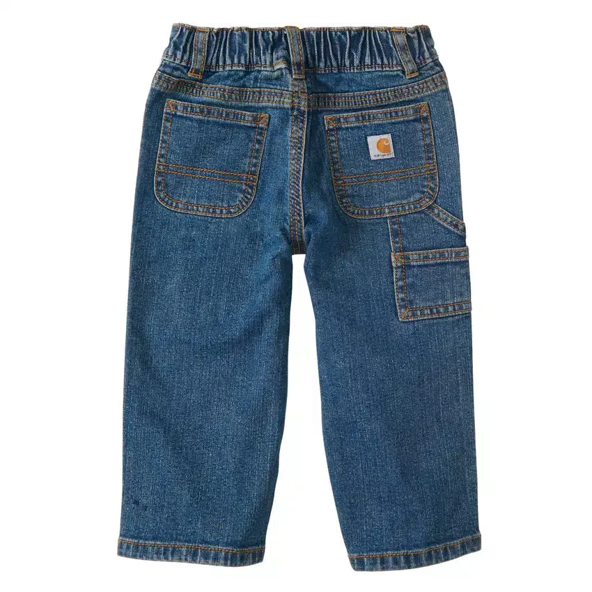 Washed-Denim-Latzhose für Jungen (Baby/Kleinkind)