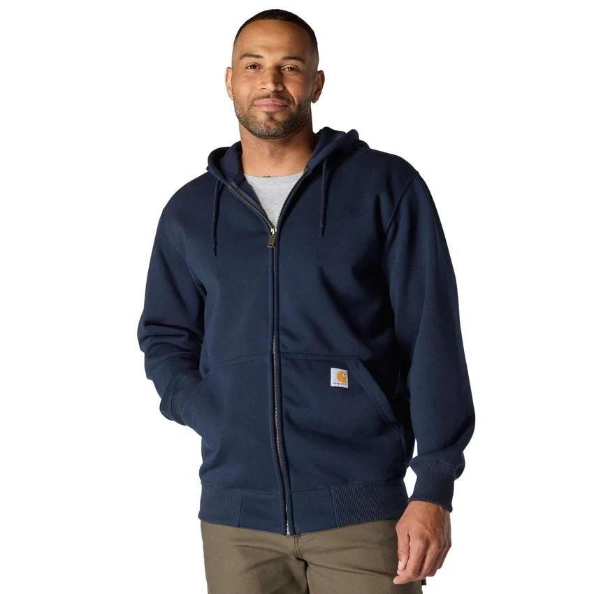 Wasserabweisender, schwerer Herren-Hoodie «Paxton» mit durchgehendem Reissverschluss – carhartt Rain Defender Hoodies