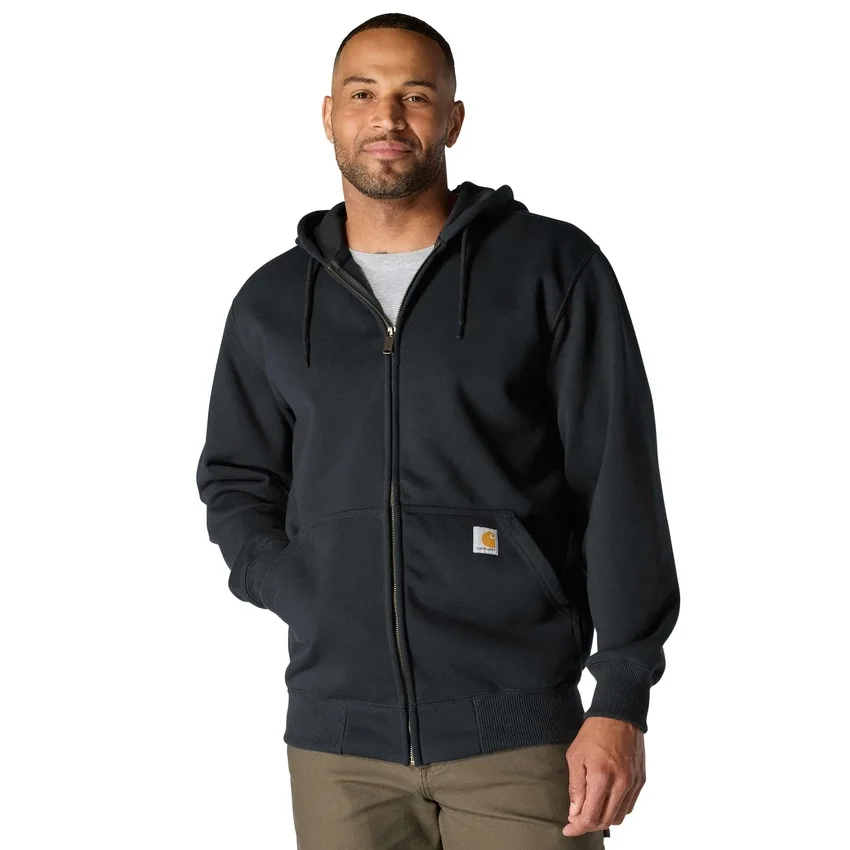 Wasserabweisender, schwerer Herren-Hoodie «Paxton» mit durchgehendem Reissverschluss – carhartt Rain Defender Hoodies