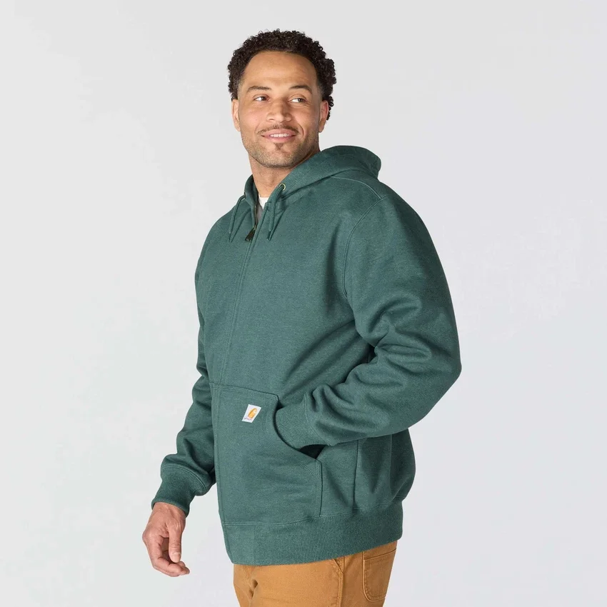 Wasserabweisender, schwerer Herren-Hoodie «Paxton» mit durchgehendem Reissverschluss – carhartt Rain Defender Hoodies