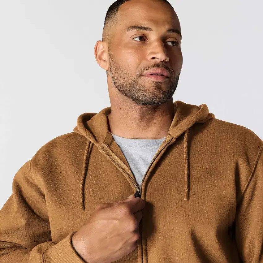 Wasserabweisender, schwerer Herren-Hoodie «Paxton» mit durchgehendem Reissverschluss – carhartt Rain Defender Hoodies