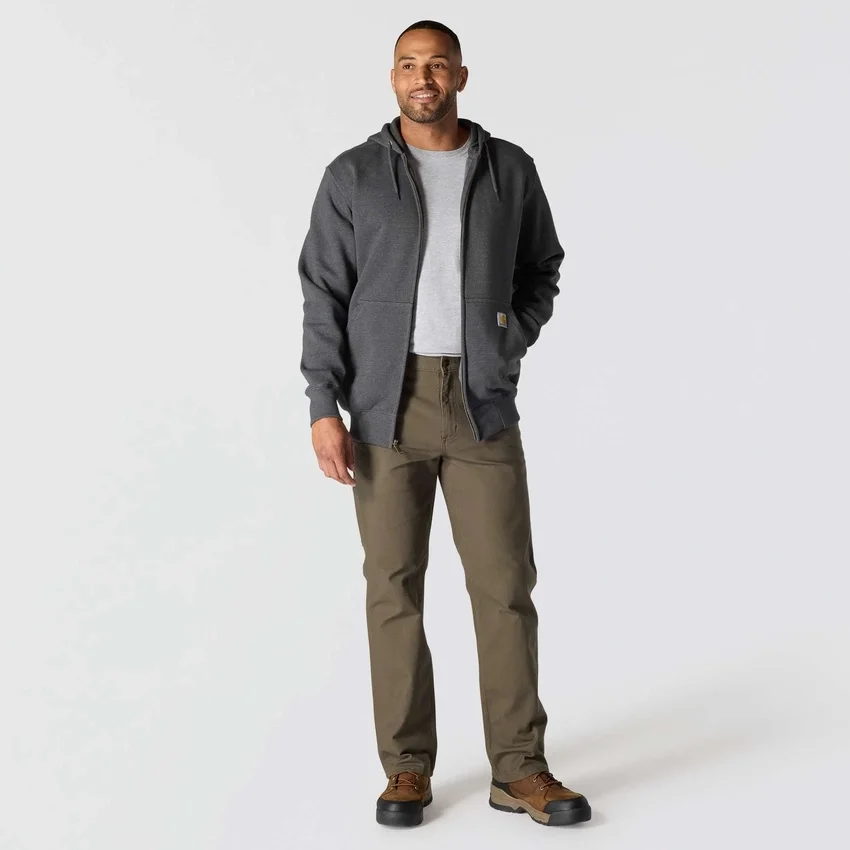 Wasserabweisender, schwerer Herren-Hoodie «Paxton» mit durchgehendem Reissverschluss – carhartt Rain Defender Hoodies