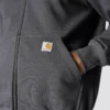 Wasserabweisender, schwerer Herren-Hoodie «Paxton» mit durchgehendem Reissverschluss – carhartt Rain Defender Hoodies