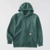 Wasserabweisender, schwerer Herren-Hoodie «Paxton» mit durchgehendem Reissverschluss – carhartt Rain Defender Hoodies