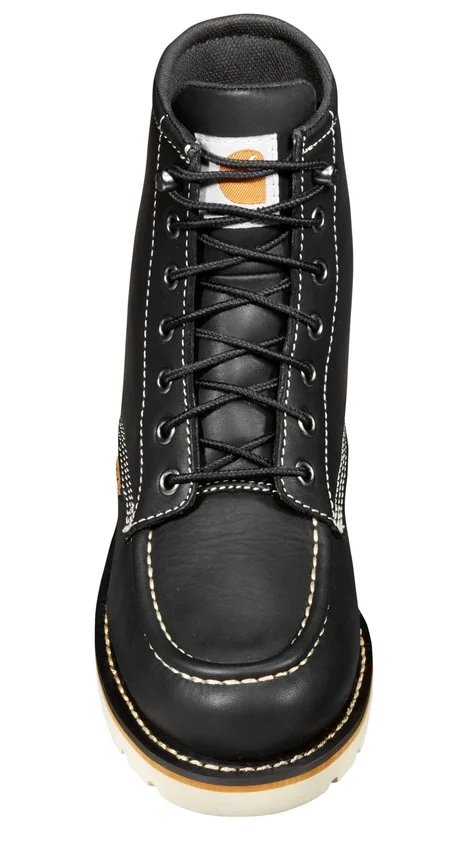 Wasserdichte 6"-Moc-Toe-Stiefel mit Keilabsatz für Damen