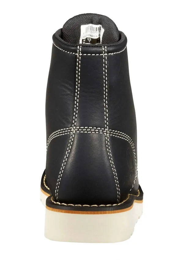 Wasserdichte 6"-Moc-Toe-Stiefel mit Keilabsatz für Damen