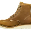 Wasserdichte 6"-Moc-Toe-Stiefel mit Keilabsatz für Damen