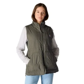 Wasserdichte, mit Sherpa gefütterte Damenweste – Rain Defender Weste