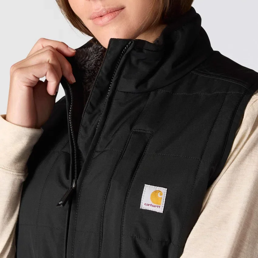 Wasserdichte, mit Sherpa gefütterte Damenweste – Rain Defender Weste