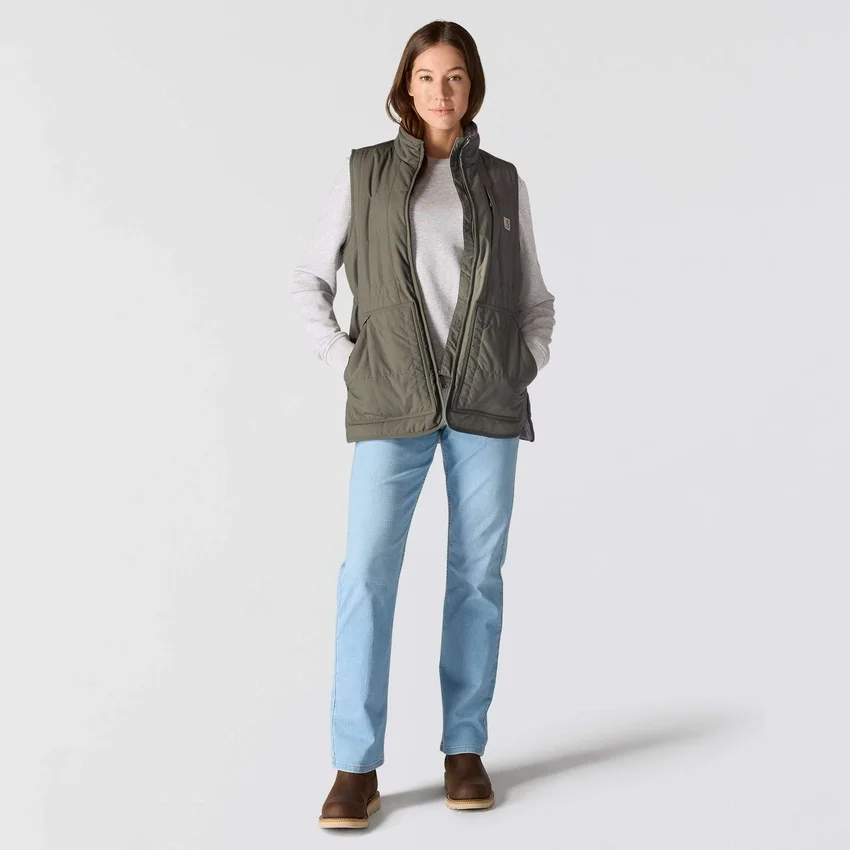 Wasserdichte, mit Sherpa gefütterte Damenweste – Rain Defender Weste