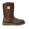 Wasserdichter 10"-Wellington-Stiefel mit Stahlkappe und Keilabsatz