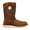 Wasserdichter 10"-Wellington-Stiefel mit Stahlkappe und Keilabsatz