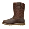 Wasserdichter 10"-Wellington-Stiefel mit Stahlkappe und Keilabsatz