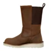 Wasserdichter 10"-Wellington-Stiefel mit Stahlkappe und Keilabsatz für Damen