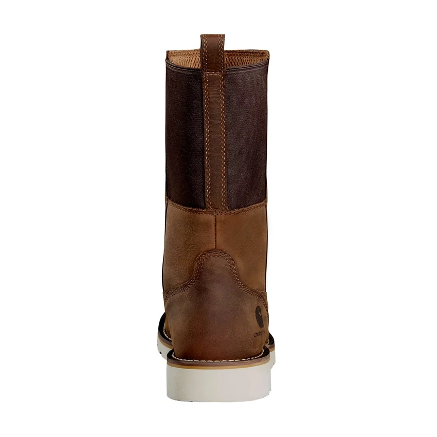 Wasserdichter 10"-Wellington-Stiefel mit Stahlkappe und Keilabsatz für Damen