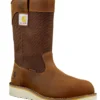 Wasserdichter 10"-Wellington-Stiefel mit weicher Zehenkappe und Keilabsatz