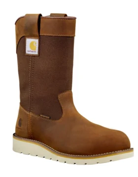Wasserdichter 10″-Wellington-Stiefel mit weicher Zehenkappe und Keilabsatz