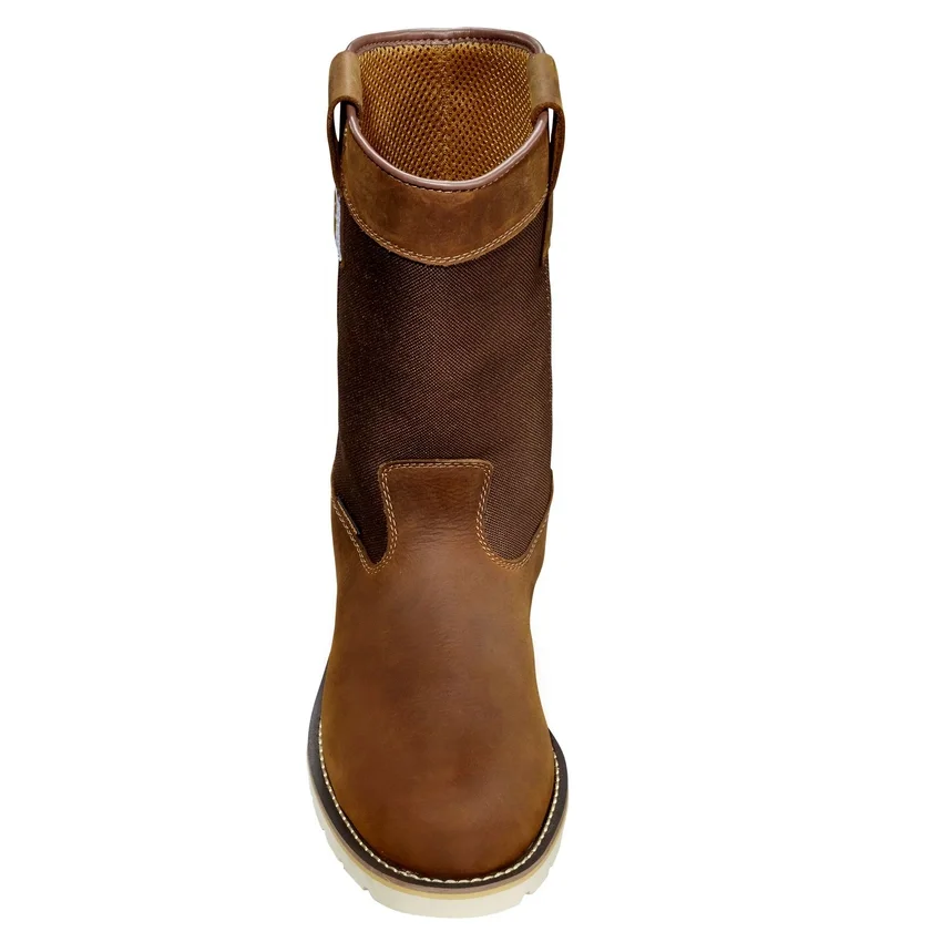 Wasserdichter 10"-Wellington-Stiefel mit weicher Zehenkappe und Keilabsatz