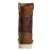 Wasserdichter 10"-Wellington-Stiefel mit weicher Zehenkappe und Keilabsatz
