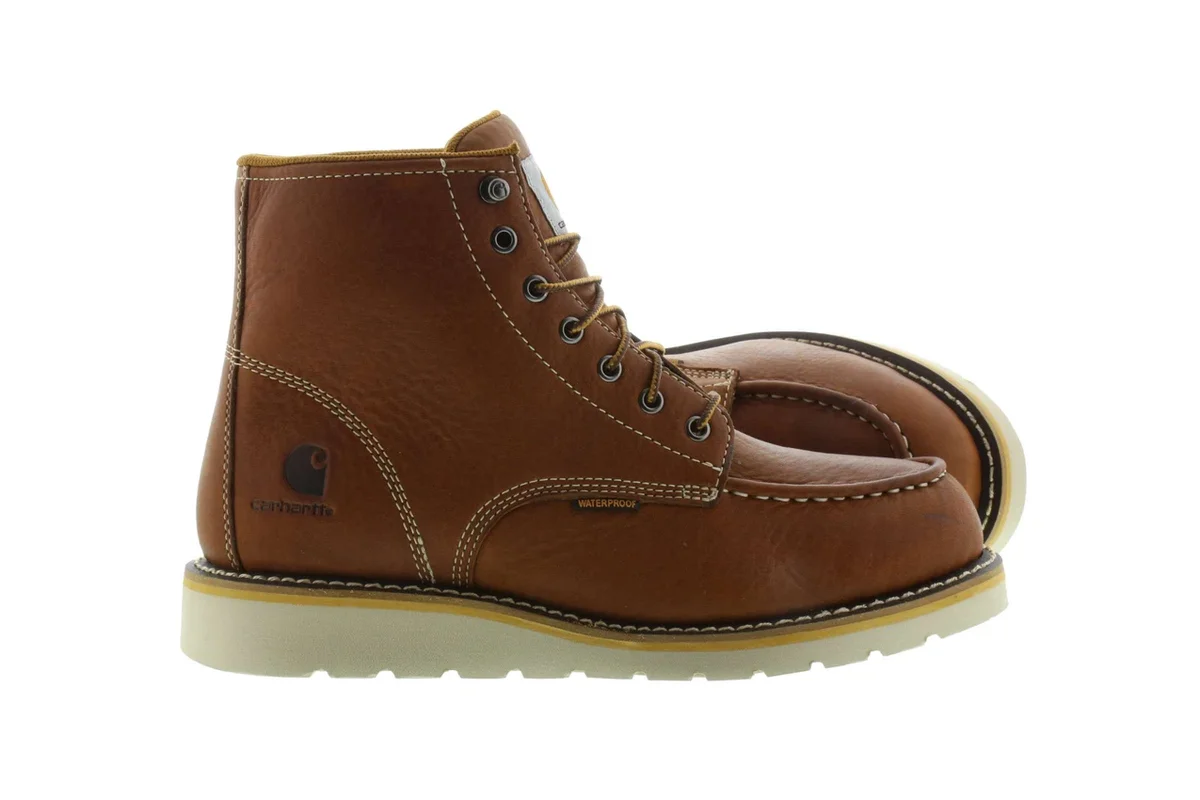 Wasserdichter 6"-Moc-Toe-Keilstiefel