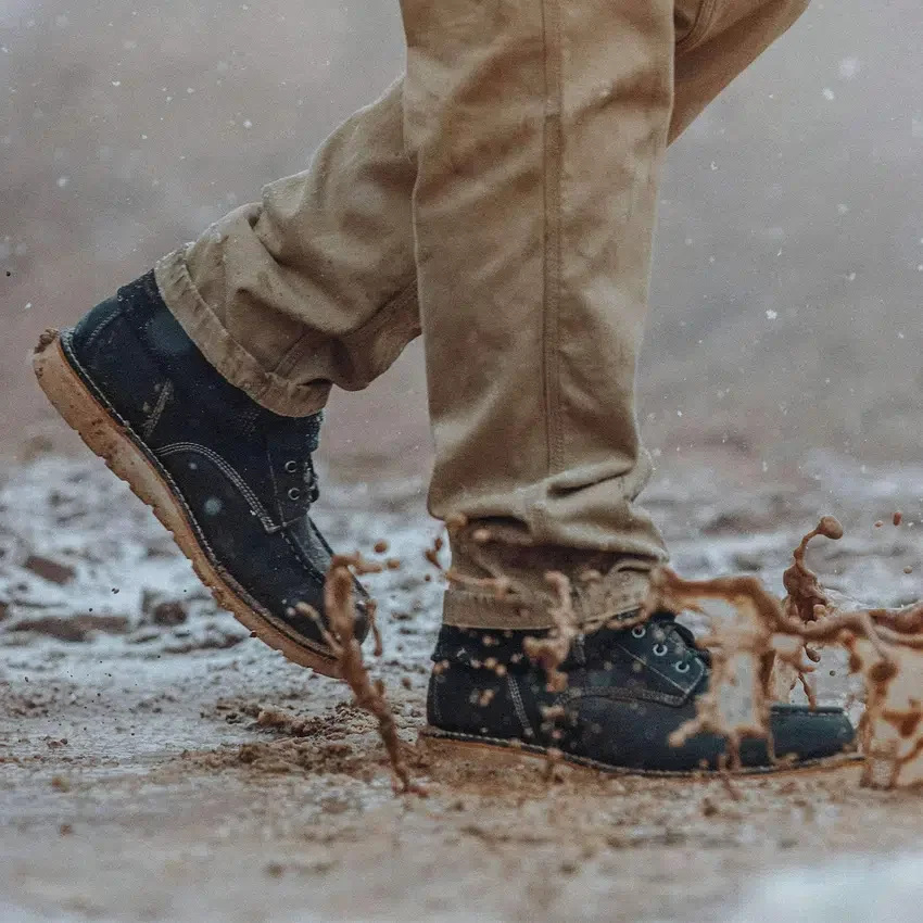 Wasserdichter 6"-Moc-Toe-Keilstiefel