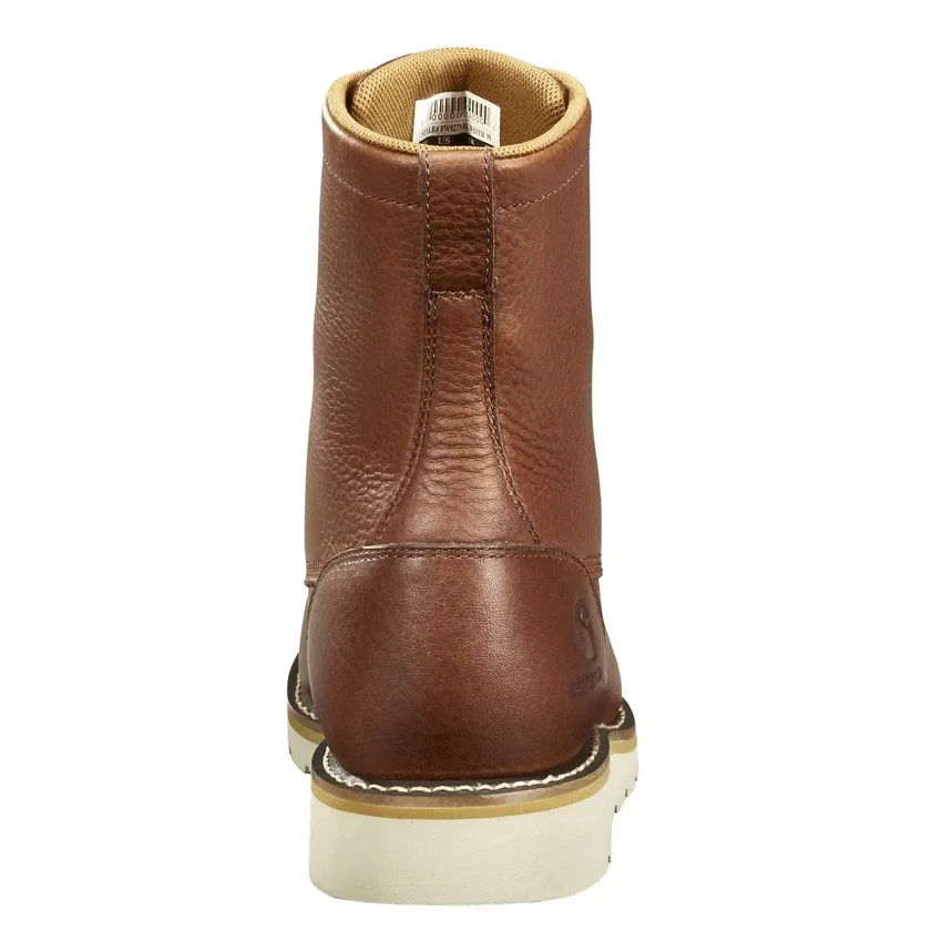 Wasserdichter 8"-Moc-Arbeitsstiefel mit Stahlkappe und Keilabsatz