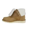 Wasserdichter, isolierter 8"-Winterstiefel mit Keilabsatz und umklappbarem Schaft für Damen