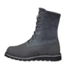 Wasserdichter, isolierter 8"-Winterstiefel mit Keilabsatz und umklappbarem Schaft für Damen