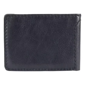 Zweifach gefaltete Brieftasche aus Patina-Leder