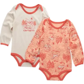 Zweiteiliges Set mit Armlingen und Bauernhof-Print für Mädchen (Baby)